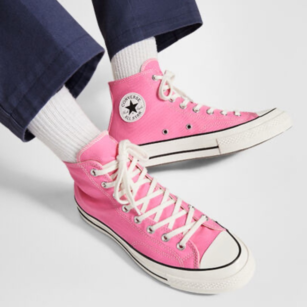 Converse Pink High-Top Sneakers
